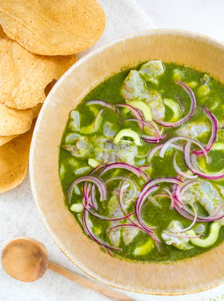 Aguachile callo de temporada (sobre disponibilidad) - 1/2 orden